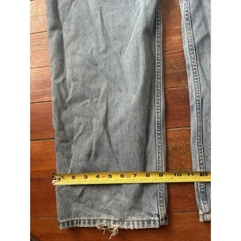 Levis Jeans Men 42x32 Blue 550 Relaxed Fit Stretch Denim Baggy Y2K